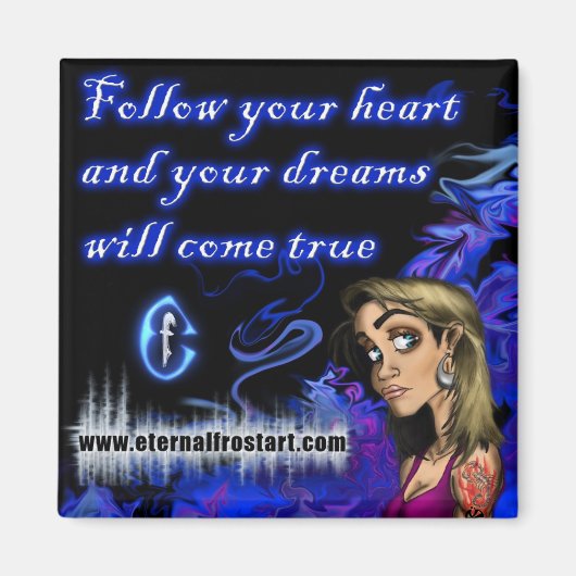 HeartArt4 Magneet (Voorkant)