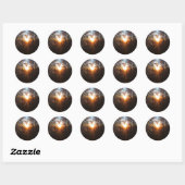 Heartbeamdec2010 Ronde Sticker (Vel)