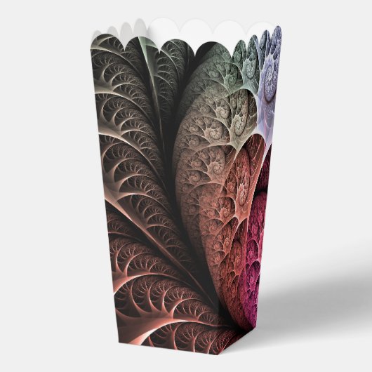 Heartbeat, Abstract Surreal Fantasy Fractal Art Bedankdoosjes (Achterkant)