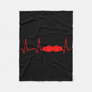 Heartbeat Boxe 1 Fleece Deken