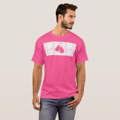 Heartbeat Boxing Kickboxing MMA T-shirt (Voorkant volledig)