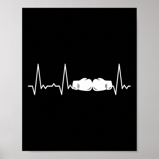Heartbeat Boxing Poster (Voorkant)