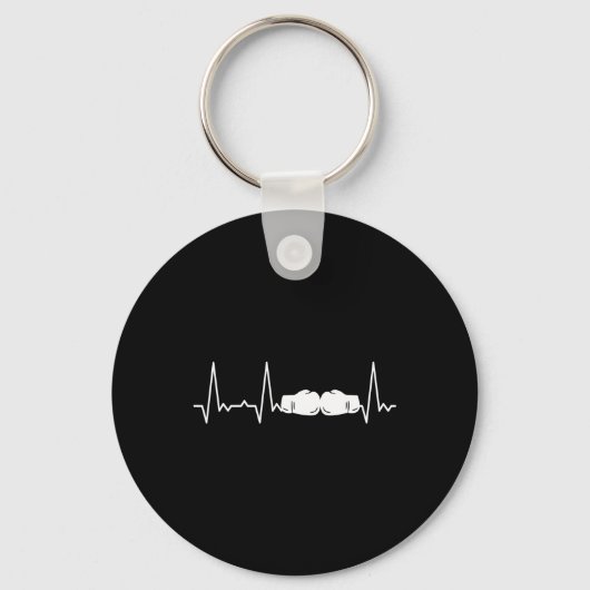 Heartbeat Boxing Sleutelhanger (Voorkant)