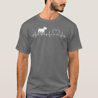 Heartbeat Bullanger Dog Bulldooder Owner T-shirt