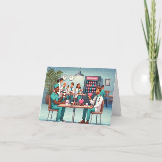 Heartbeat Cafetaria Kaart (Voorkant)
