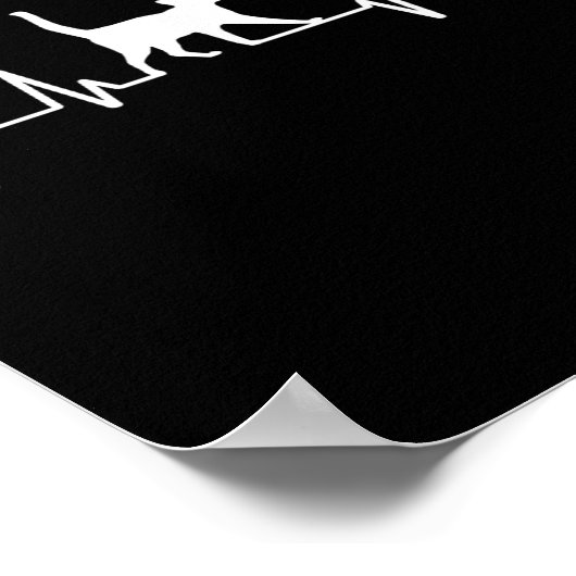 Heartbeat Cat  Poster (Hoek)
