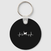 Heartbeat Cat Sleutelhanger (Voorkant)