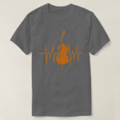 Heartbeat Cello T-shirt (Design voorkant)