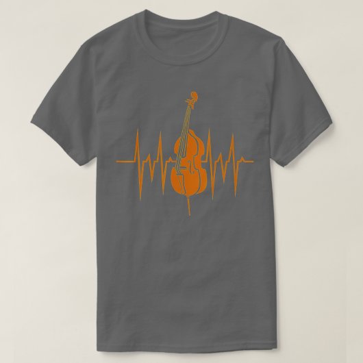 Heartbeat Cello  T-shirt (Design voorkant)