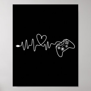 Heartbeat - Console Gaming Spelliefhebber PC Video Poster