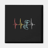Heartbeat Controller voor Nerd Multiplayer Gaming Magneet (Voorkant)
