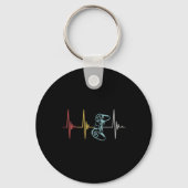 Heartbeat Controller voor Nerd Multiplayer Gaming Sleutelhanger (Voorkant)