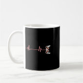 Heartbeat Cool Videogame Controller voor nerdy spe Koffiemok (Links)