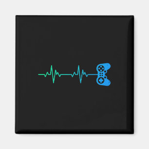 Heartbeat Cool Videogame Controller voor nerdy spe Magneet
