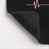 Heartbeat Cool Videogame Controller voor nerdy spe Muismat (Hoek)