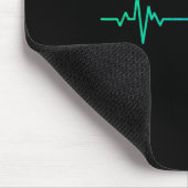 Heartbeat Cool Videogame Controller voor nerdy spe Muismat (Hoek)