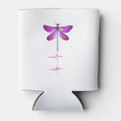 Heartbeat EKG Pulse Dragonfly Lovers Nature Insect Blikjeskoeler (Voorkant)