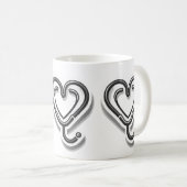 Heartbeat for lovers: stethoscoop for medical koffiemok (Voorkant rechts)