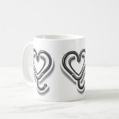 Heartbeat for lovers: stethoscoop for medical koffiemok (Voorkant links)