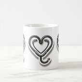 Heartbeat for lovers: stethoscoop for medical koffiemok (Center)