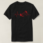 Heartbeat Kitesurfing DZ08 T-shirt (Design voorkant)