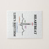 Heartbeat Life's Rhythm (ECG/EKG) Legpuzzel (Horizontaal)