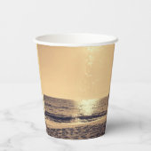 Heartbeat Love – Minimalist Romantic Design Papieren Bekers (Achterkant)