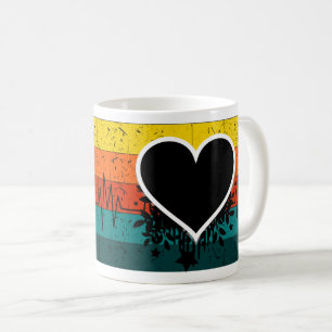 Heartbeat of Love beroemd gemaakt door Minimalist  Koffiemok