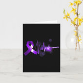 Heartbeat Opioïde Lint Opioïde Overdosis Bewustzij Kaart (Gele Bloem)