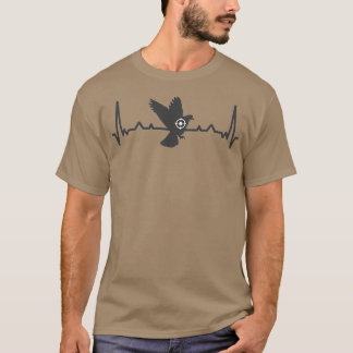 HEARTBEAT PIGEON HUNTING TSHIRT