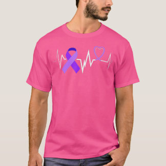 Heartbeat Products Opioid Ribbon Opioid Overdose A T-shirt