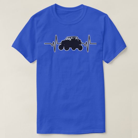 Heartbeat Pulse Off-Road Racing UTV T-shirt (Design voorkant)