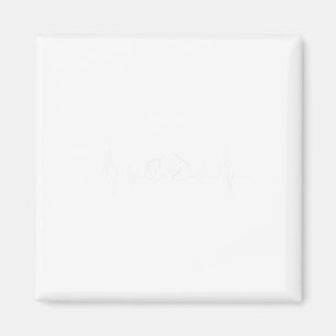 Heartbeat Rack Pool biljartspeler biljartkeu Magneet