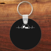 Heartbeat Rat Mouse Mice Rodent Pet Animal Gift Sleutelhanger (Voorkant)