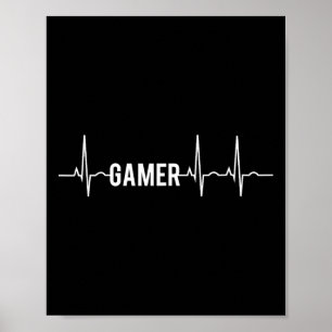 Heartbeat Videospellen liefhebber Poster