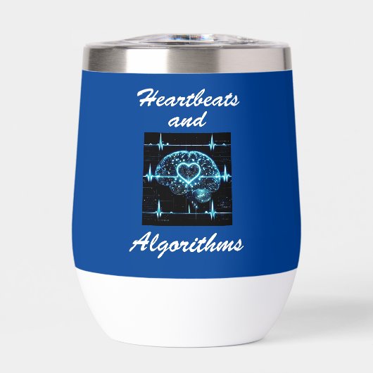 "Heartbeats and Algorithms" futuristische liefde (Voorkant)