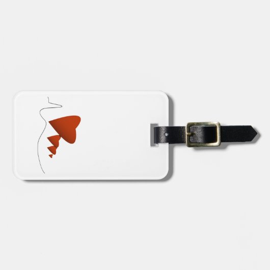 Heartbeats Bagagelabel (Voorkant horizontaal)