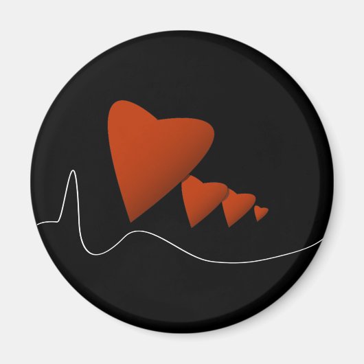 Heartbeats Magneet (Voorkant)