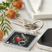 "Heartbreak Hotel" Sleutelhanger (Voorkant Rechts)