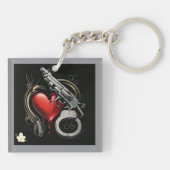 "Heartbreak Hotel" Sleutelhanger (Achterkant)