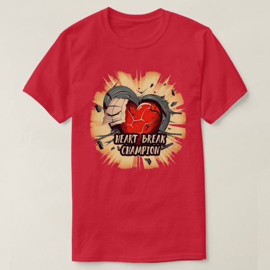 Heartbreak Kampioen 2 T-shirt (Design voorkant)