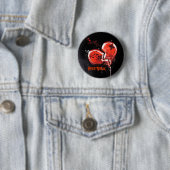 HeartBreak Ronde Button 5,7 Cm (In situ)