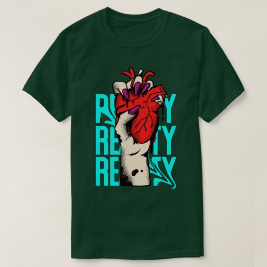 Heartbreak Streetwear Urban draag T-shirt (Design voorkant)