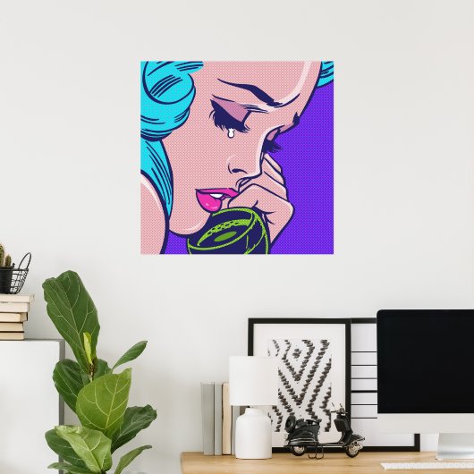 HEARTBREAK V POSTER (Thuiskantoor)