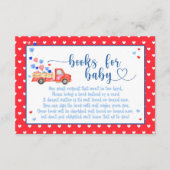 Heartbreaker Baby shower Book Insert Informatiekaartje (Voorkant)