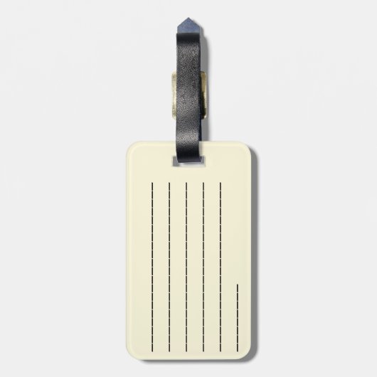 Heartbreaker en vrouwen Tattoos op kunst geïnspire Bagagelabel (Achterkant verticaal)