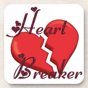 Heartbreaker Funny Valentijn Drankjes Onderzetter