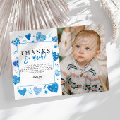 Heartbreaker Kinder foto Verjaardagsfeestje Dank u Bedankkaart