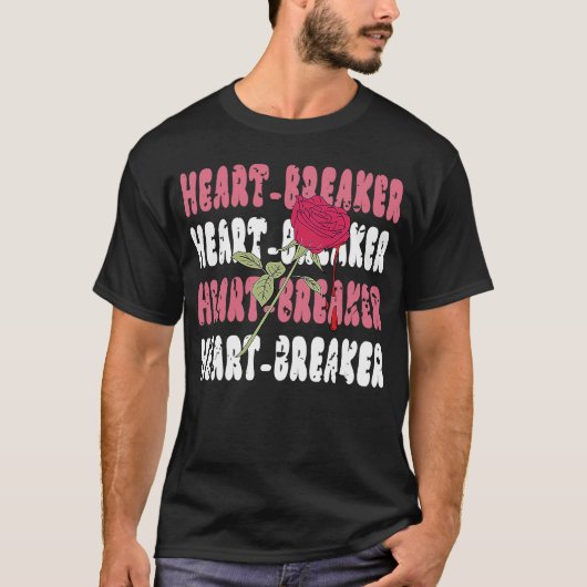 Heartbreaker Valentijnsdag Heart Breaker T-shirt (Voorkant)