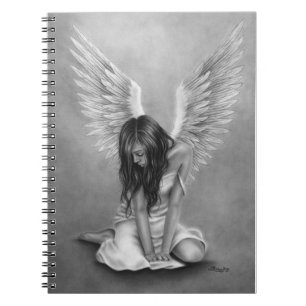 Heartbroken Angel-laptop Notitieboek